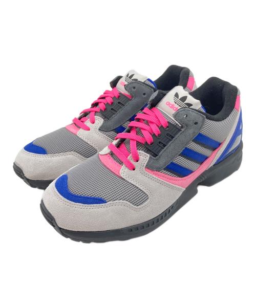 adidas（アディダス）adidas (アディダス) ローカットスニーカー グレー サイズ:US9.5の古着・服飾アイテム