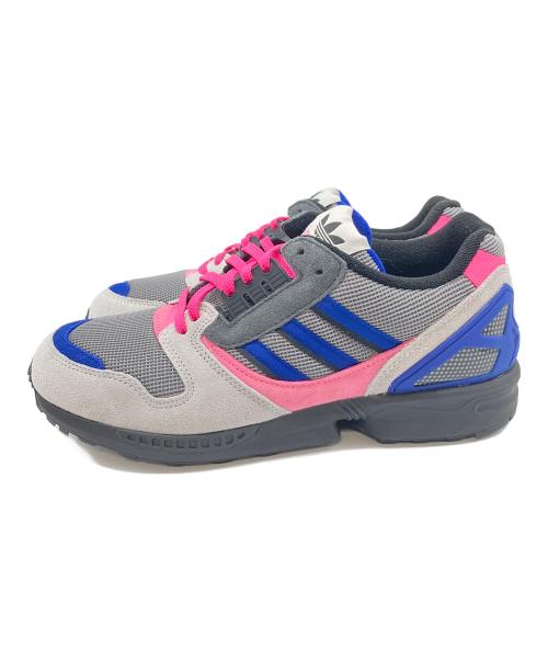 adidas（アディダス）adidas (アディダス) ローカットスニーカー グレー サイズ:US9.5の古着・服飾アイテム