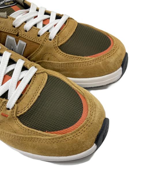 NEW BALANCE（ニューバランス）NEW BALANCE (ニューバランス) ローカットスニーカー ブラウン サイズ:US9.5の古着・服飾アイテム