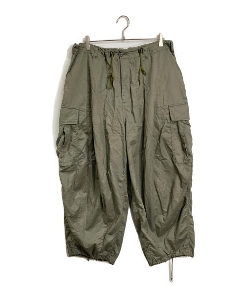 Needles（ニードルズ）Needles (ニードルズ) ヒザデルパンツ H.D. Pant ビッグシルエット カーキ サイズ:XLの古着・服飾アイテム