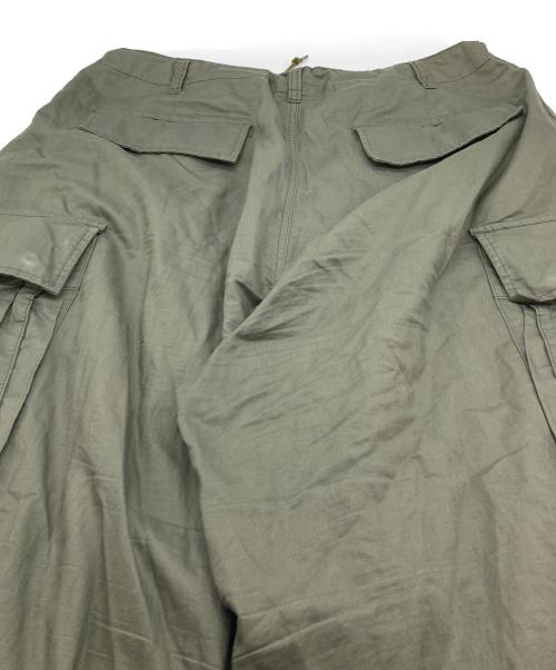 Needles（ニードルズ）Needles (ニードルズ) ヒザデルパンツ H.D. Pant ビッグシルエット カーキ サイズ:XLの古着・服飾アイテム