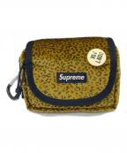 SUPREMEシュプリーム）の古着「Velvet Mini Pouch  ポーチバッグ　レオパード　」｜ブラウン