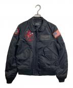 AVIREXアヴィレックス）の古着「CWU-36P VX-31 軽量フライトジャケット」｜ブラック