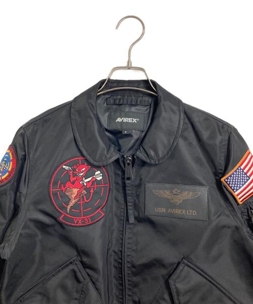 AVIREX（アヴィレックス）AVIREX (アヴィレックス) CWU-36P VX-31 軽量フライトジャケット ブラック サイズ:FREEの古着・服飾アイテム