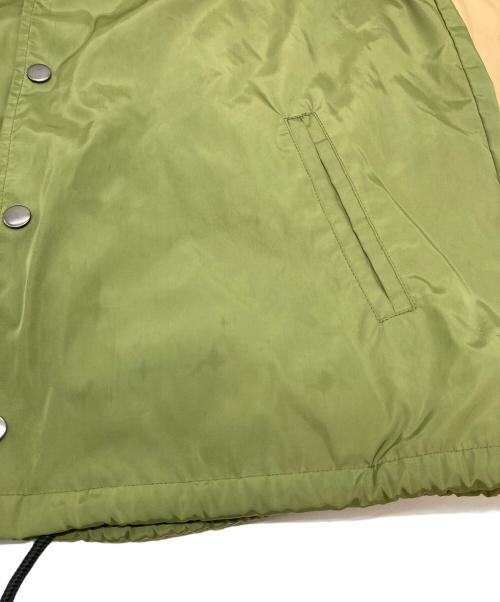setagaya base（セタガヤベース）SETAGAYA BASE (セタガヤベース) コーチジャケット　ナイロンジャケット　日本製 カーキ サイズ:Lの古着・服飾アイテム