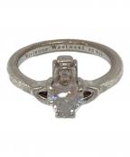 Vivienne Westwoodヴィヴィアンウエストウッド）の古着「REINA クリスタルリング XS」｜シルバー