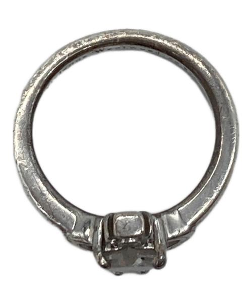 Vivienne Westwood（ヴィヴィアンウエストウッド）Vivienne Westwood (ヴィヴィアンウエストウッド) REINA クリスタルリング XS シルバー サイズ:XS（ 9号）の古着・服飾アイテム