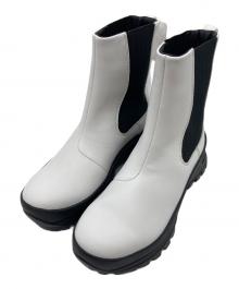 MERRELL（メレル）の古着「BRISTOL CHELSEA BOOTS  ブリストルチェルシーブーツ ショートブーツ」｜ホワイト