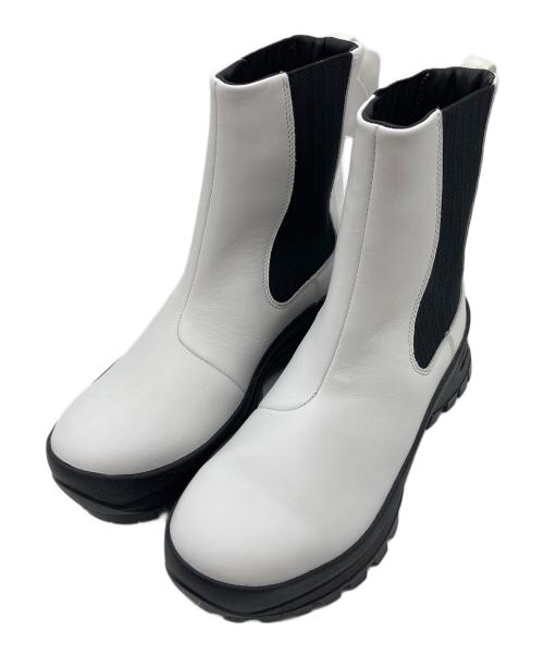 MERRELL（メレル）MERRELL (メレル) BRISTOL CHELSEA BOOTS  ブリストルチェルシーブーツ ショートブーツ ホワイト サイズ:UK4の古着・服飾アイテム