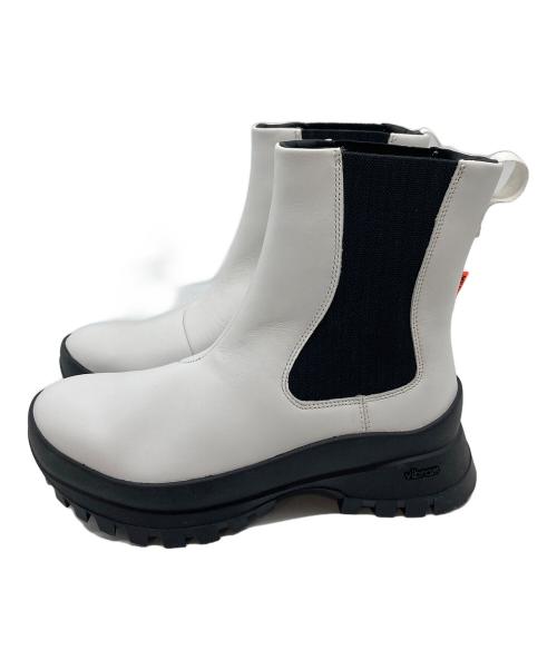 MERRELL（メレル）MERRELL (メレル) BRISTOL CHELSEA BOOTS  ブリストルチェルシーブーツ ショートブーツ ホワイト サイズ:UK4の古着・服飾アイテム