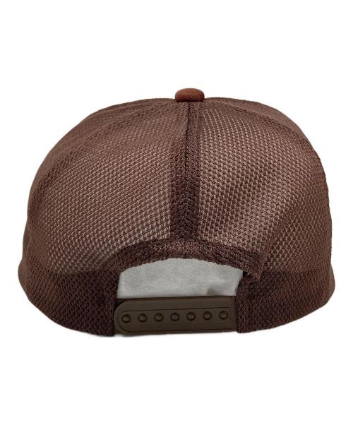 Hysteric Glamour（ヒステリックグラマー）Hysteric Glamour (ヒステリックグラマー) Born To Lose Mesh Cap メッシュキャップ ブラウン サイズ:実寸参照の古着・服飾アイテム