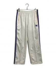Needles（ニードルズ）の古着「Pory Smooth Track Pant トラックパンツ　ナイロンパンツ」｜アイボリー