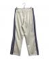 Needles (ニードルズ) Pory Smooth Track Pant トラックパンツ　ナイロンパンツ アイボリー サイズ:M：8000円
