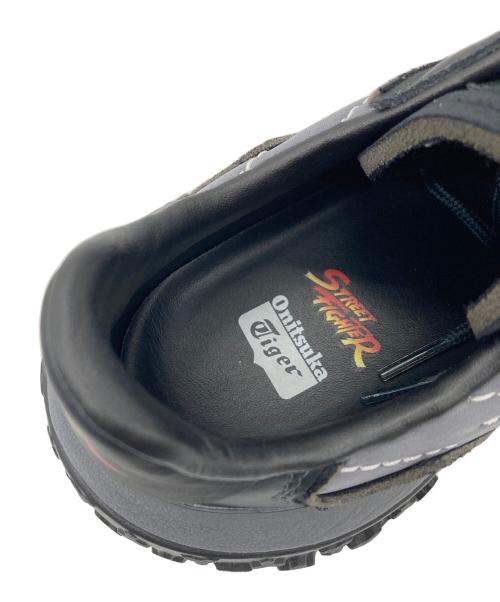 Onitsuka Tiger（オニツカタイガー）Onitsuka Tiger (オニツカタイガー) STREET FIGHTER (ストリートファイター) コラボローカットスニーカー　ストリートファイター グレー サイズ:US10の古着・服飾アイテム