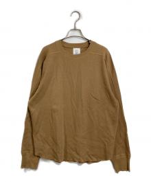 HYKE（ハイク）の古着「長袖カットソー　コットンカットソー　日本製」｜ブラウン