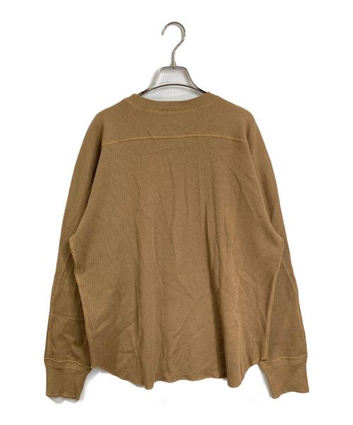 HYKE（ハイク）HYKE (ハイク) 長袖カットソー　コットンカットソー　日本製 ブラウン サイズ:4の古着・服飾アイテム