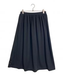 journal standard luxe（ジャーナルスタンダード ラックス）の古着「リラックス スカート　ロングスカート　日本製」｜ブラック