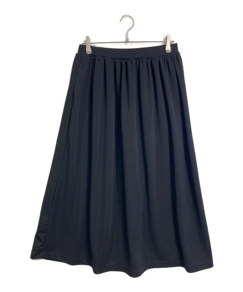 journal standard luxe（ジャーナルスタンダード ラックス）JOURNAL STANDARD LUXE (ジャーナルスタンダード ラックス) リラックス スカート　ロングスカート　日本製 ブラック サイズ:実寸参照の古着・服飾アイテム