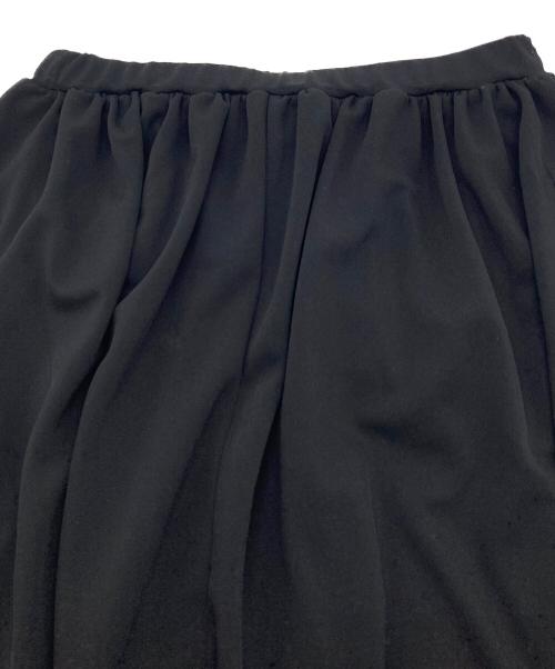 journal standard luxe（ジャーナルスタンダード ラックス）JOURNAL STANDARD LUXE (ジャーナルスタンダード ラックス) リラックス スカート　ロングスカート　日本製 ブラック サイズ:実寸参照の古着・服飾アイテム