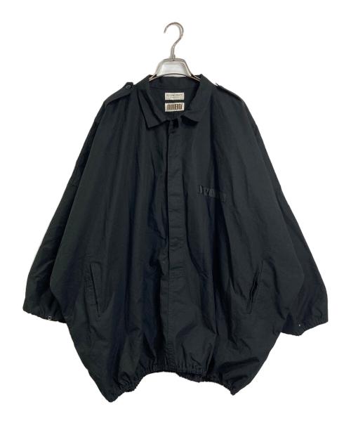 ILL ONE EIGHTY（イルワンエイティ）ILL ONE EIGHTY (イルワンエイティ) JOURNAL STANDARD L'ESSAGE別注 SLEEPING SMOCK ブルゾン　ビッグシルエット　日本製 ブラック サイズ:FREEの古着・服飾アイテム