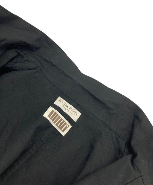 ILL ONE EIGHTY（イルワンエイティ）ILL ONE EIGHTY (イルワンエイティ) JOURNAL STANDARD L'ESSAGE別注 SLEEPING SMOCK ブルゾン　ビッグシルエット　日本製 ブラック サイズ:FREEの古着・服飾アイテム
