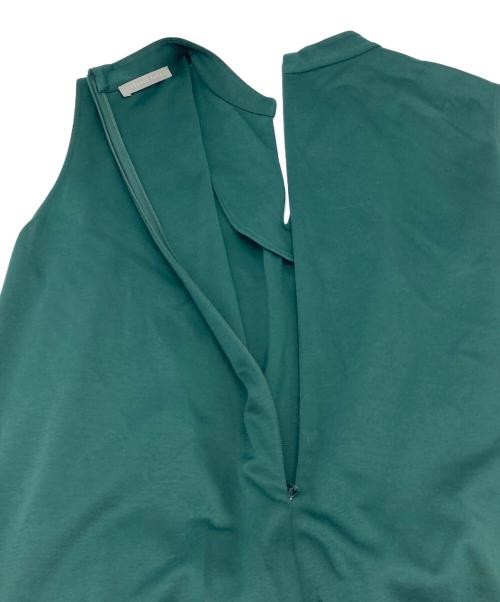 theory luxe（セオリーリュクス）theory luxe (セオリーリュクス) ノースリーブワンピース グリーン サイズ:40の古着・服飾アイテム