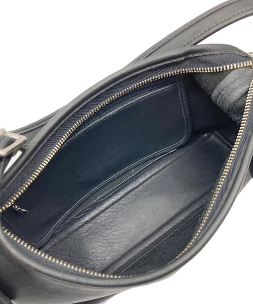 COACH（コーチ）COACH (コーチ) ワンショルダーバッグ　レザーバッグ ブラック サイズ:実寸参照の古着・服飾アイテム