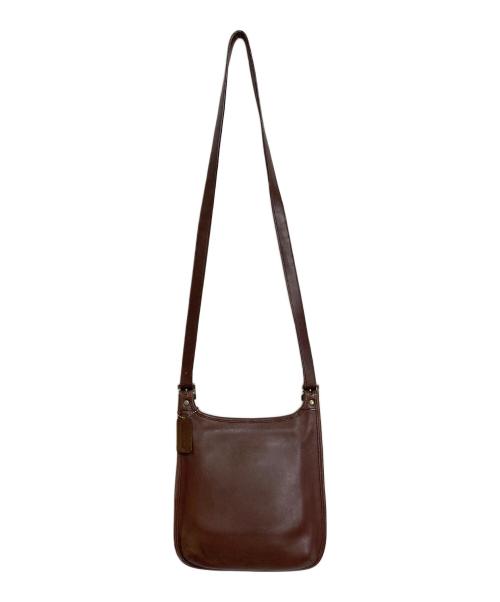 COACH（コーチ）COACH (コーチ) ショルダーバッグ　レザーバッグ ブラウン サイズ:実寸参照の古着・服飾アイテム