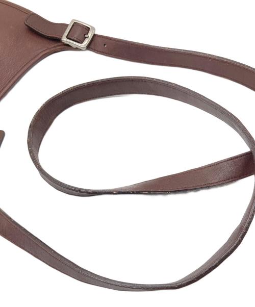 COACH（コーチ）COACH (コーチ) ショルダーバッグ　レザーバッグ ブラウン サイズ:実寸参照の古着・服飾アイテム