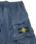 中古・古着 STONE ISLAND (ストーンアイランド) 22SS ワッペン付きハーフパンツ ネイビー サイズ:36：18000円