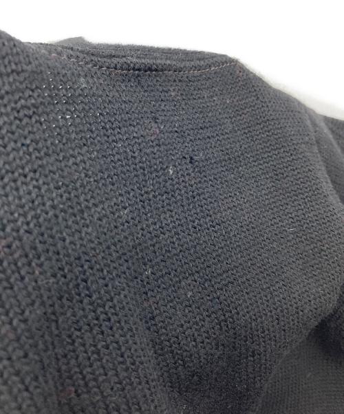 POLO RALPH LAUREN（ポロ・ラルフローレン）POLO RALPH LAUREN (ポロ・ラルフローレン) ウールニットカーディガン ブラック サイズ:Mの古着・服飾アイテム