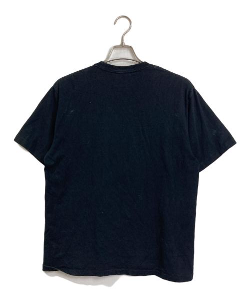 A BATHING APE（アベイシングエイプ）A BATHING APE (アベイシングエイプ) CAMO COLLEGE Tee グラフィックTシャツ ブラック サイズ:Lの古着・服飾アイテム
