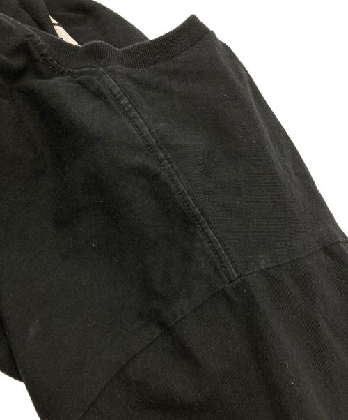 A BATHING APE（アベイシングエイプ）A BATHING APE (アベイシングエイプ) CAMO COLLEGE Tee グラフィックTシャツ ブラック サイズ:Lの古着・服飾アイテム