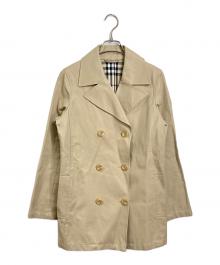 BURBERRY（バーバリー）の古着「裏ノヴァショートトレンチジャケット」｜ベージュ