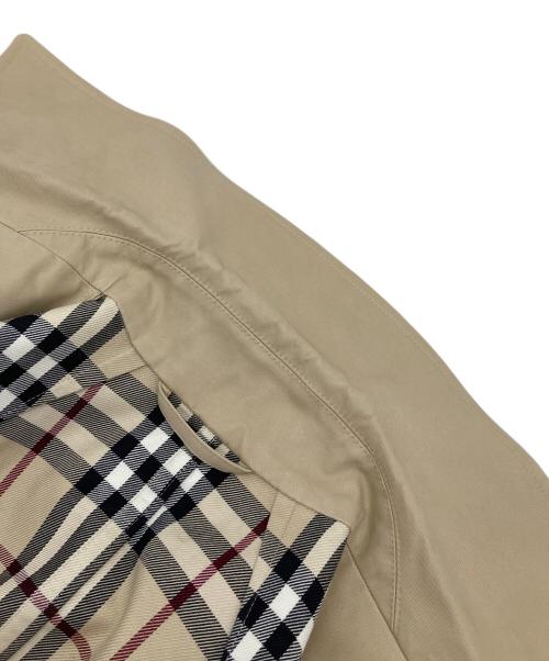 BURBERRY（バーバリー）BURBERRY (バーバリー) 裏ノヴァショートトレンチジャケット ベージュ サイズ:38の古着・服飾アイテム