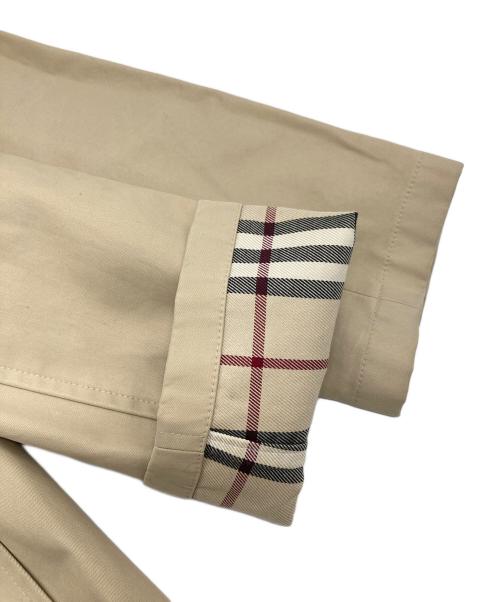 BURBERRY（バーバリー）BURBERRY (バーバリー) 裏ノヴァショートトレンチジャケット ベージュ サイズ:38の古着・服飾アイテム