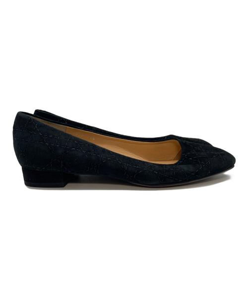 LANVIN COLLECTION（ランバンコレクション）LANVIN COLLECTION (ランバンコレクション) スクエアトゥカッターパンプス ブラック サイズ:24 1／2の古着・服飾アイテム