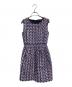 EmiriaWiz（エミリアウィズ）の古着「ノースリーブワンピース　ツイードワンピース」｜ネイビー