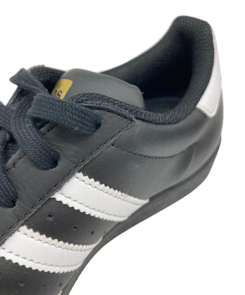 adidas（アディダス）adidas (アディダス) ローカットスニーカー　スーパースター ブラック サイズ:US5.5の古着・服飾アイテム