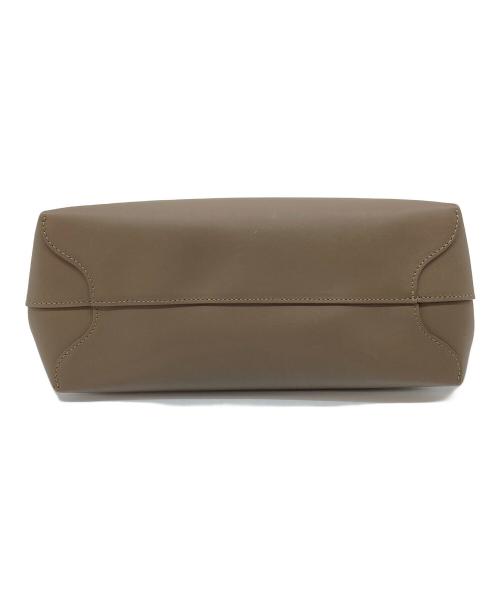 LONGCHAMP（ロンシャン）LONGCHAMP (ロンシャン) ショルダーバッグ ロゾ　 2WAYバッグ　ハンドバッグ　セレモニー ブラウン サイズ:実寸参照の古着・服飾アイテム
