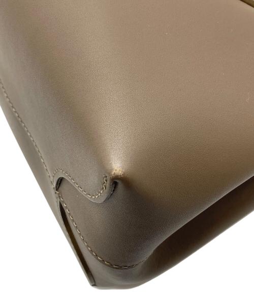 LONGCHAMP（ロンシャン）LONGCHAMP (ロンシャン) ショルダーバッグ ロゾ　 2WAYバッグ　ハンドバッグ　セレモニー ブラウン サイズ:実寸参照の古着・服飾アイテム