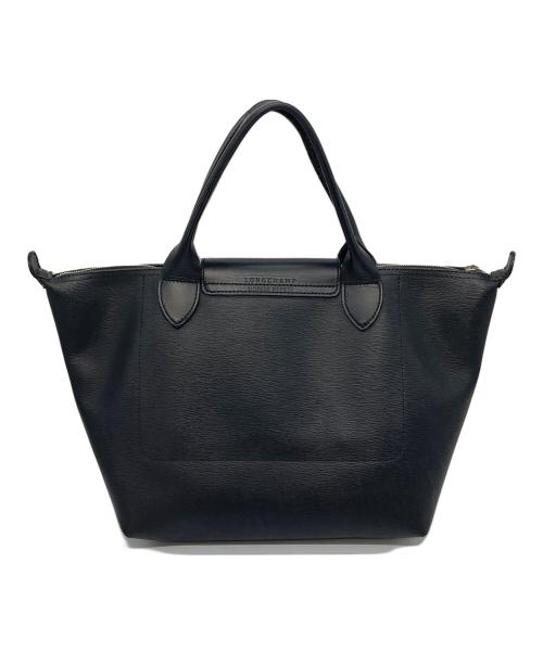 LONGCHAMP（ロンシャン）LONGCHAMP (ロンシャン) ハンドルバッグ S ル プリアージュ シティ サンド　ハンドバッグ ブラック サイズ:実寸参照の古着・服飾アイテム
