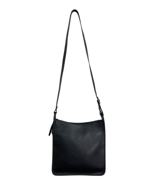 LONGCHAMP（ロンシャン）LONGCHAMP (ロンシャン) ル フローネ ジップクロスボディバッグ　レザーバッグ　ショルダーバッグ ブラック サイズ:実寸参照の古着・服飾アイテム