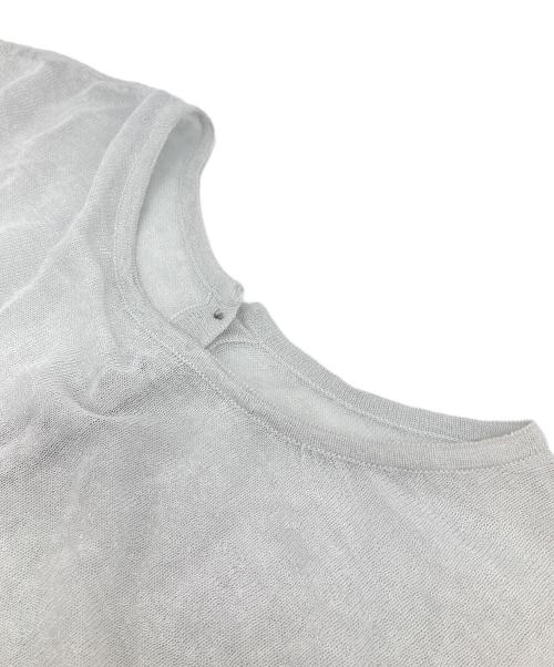 Noble（ノーブル）Noble (ノーブル) 2wayヘンリーネックシアープルオーバー グレー サイズ:実寸参照の古着・服飾アイテム