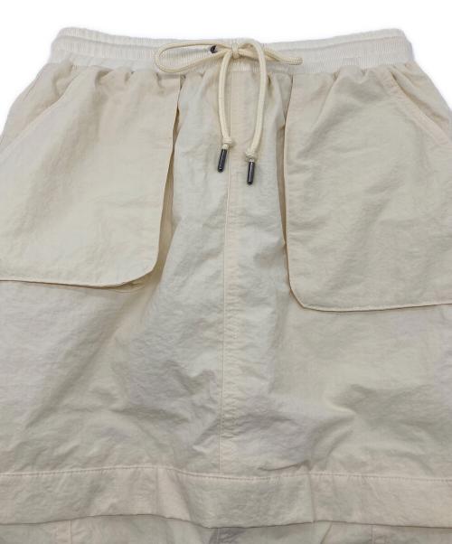 X-GIRL（エックスガール）X-GIRL (エックスガール) CONVERTIBLE EASY SKIRT　コンバーチブルイシースカート　ロングスカート　ミニスカート ベージュ サイズ:Sの古着・服飾アイテム