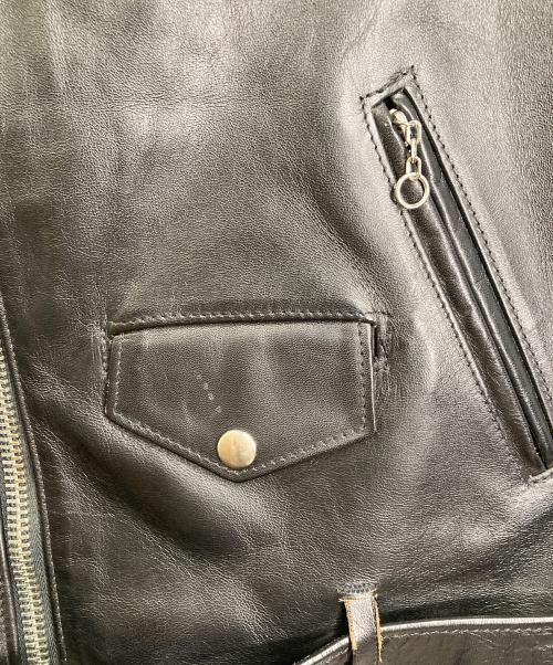 SCHOTT BROS.（ショット）SCHOTT BROS. (ショット) HORSEHIDE ONESTAR レザージャケット　ワンスター　USA製 ブラック サイズ:40の古着・服飾アイテム
