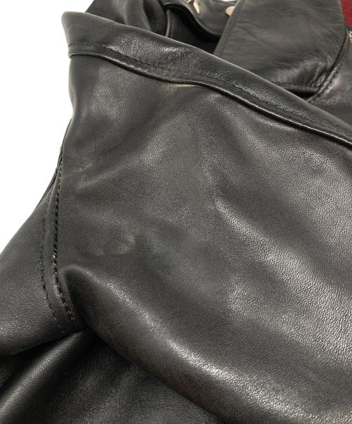 SCHOTT BROS.（ショット）SCHOTT BROS. (ショット) HORSEHIDE ONESTAR レザージャケット　ワンスター　USA製 ブラック サイズ:40の古着・服飾アイテム