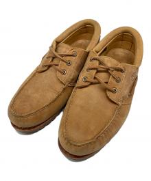 Timberland（ティンバーランド）の古着「3 EYE CLASSIC LUG モカシンシューズ」｜ブラウン