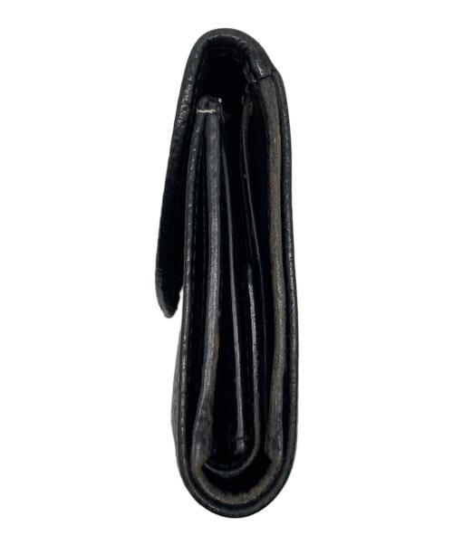 Whitehouse Cox（ホワイトハウスコックス）Whitehouse Cox (ホワイトハウスコックス) 2つ折り財布　ウォレット　コンパクト　レザー　英国製 ブラック サイズ:実寸参照の古着・服飾アイテム