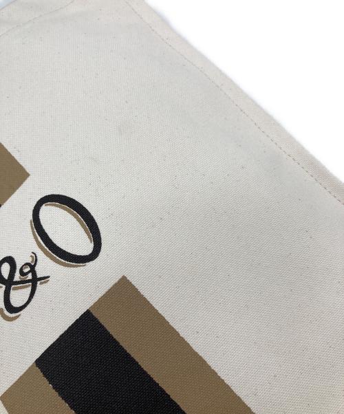 YOUNG & OLSEN The DRYGOODS STORE（ヤングアンドオルセン ザ ドライグッズストア）YOUNG & OLSEN The DRYGOODS STORE (ヤングアンドオルセン ザ ドライグッズストア) STRAP MARKET TOTE  ストラップマーケットトート　トートバッグ　ショルダーバッグ ベージュ サイズ:実寸参照の古着・服飾アイテム
